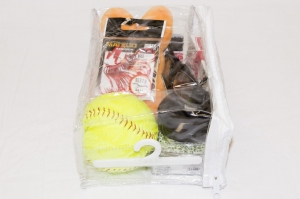 10-Pack Heavy Duty Vinyl Zippered Storage Bags Clear 8" x 6" x 4" 0.8 Gallon - Image 4