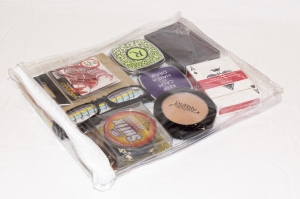 5-Pack Heavy Duty Vinyl Zippered Storage Bags Clear 9" x 11" x 1" 0.4 Gallon - Image 4