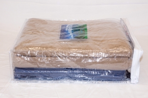 5-Pack Heavy Duty Vinyl Zippered Storage Bags Clear 12" x 15" x 4" 3.1 Gallon - Image 3
